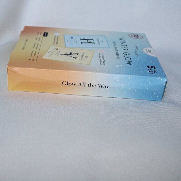 Rael Beauty Limited Edition Winter Glow Facial Sheet Mask Set (5 Sheets) - Picture 4 of 5